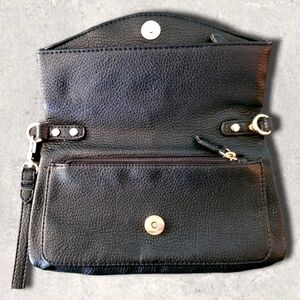 Merona Black Clutch/Wristlet